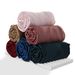 Breathable Wrinkled Satin Scarf - Simulated Silk Elastic Long Head Scarf (Cool & Lightweight, Malaysian Style, Bright Colors For Women)_viptrois.com