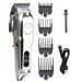 Professional Hair Clippers For Men Cordless Set , Hair Cutting Kit & Zero Gap T-Blade Trimmer Combo,With LED Display, Holiday Gift Father's Day Gift_viptrois.com
