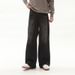 Men's Clothing Retro Dirty Wash Old Lazy Loose Jeans High Street Vibe Loose Wide Leg Pants Mopping Trousers_viptrois.com