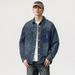Men's Clothing Retro Fashion Denim Jacket Spring And Autumn Design Simple And Comfortable Denim Shirt Men's Tops_viptrois.com