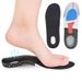 Military-Grade Breathable Shoe Insoles With Honeycomb Cushioning – EVA & TPU Arch Support For Running, Training & Hiking (Black/Gray)_viptrois.com