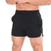 Men's Fitness Shorts Quick Drying Breathable Mini Length For Marathon Running Track And Field Squatting And Beach Wear_viptrois.com