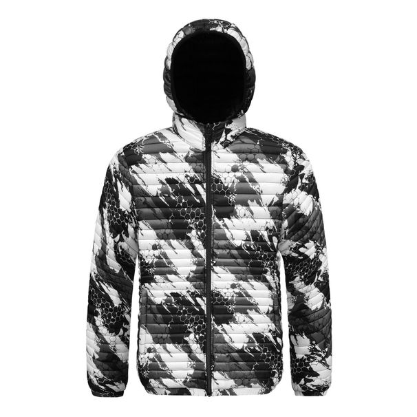 Rib Suit Padded Coat Men's Removable Hat Thickened Camouflage Hooded Padded Jacket_viptrois.com
