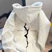 Cotton Vintage Trendy Brand Street Lightning Couple Hooded Sweater 2025 Autumn Foreign Style Fashionable Lazy Top_viptrois.com