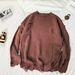  Men's Casual Loose Fit Knit Sweater - Round Neck Soft Yarn Pullover For Winter, Unisex Comfortable Oversized Sweater_viptrois.com