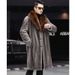Men's Clothing Autumn And Winter New Mink Coat For Men, Long Mink Fur Coat, Large Size Faux Fur Coat For Warmth_viptrois.com