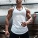 Summer Vest Men's Slim Elastic Top Sleeveless T-shirt Bodybuilding Fitness Trendy Brand MCFT Training Clothes Top_viptrois.com