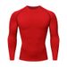 Loom European And American Cross-Border Sports Quick-Dry Compression Shirt For Men, Base Layer Training, High Elasticity,_viptrois.com
