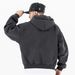 American Style Bomber Short Cardigan Zipper Fleece Hooded Sweatshirt Casual Sweatshirt_viptrois.com