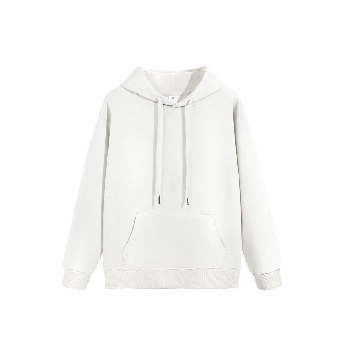 K Loose Men's Solid Color Hoodie, Double-sided Sweatshirt, Casual Long Sleeved Shirt_viptrois.com
