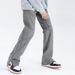Loom European And American Trendy High Street Washed Jeans For Men, Ins Style Zipper Casual Pants, Spring Summer Vibes,_viptrois.com