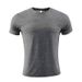 Men's short sleeved sports T shirts quick drying clothes summer casual tops personality European and American running clothes fitness clothes_viptrois.com