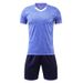 Men's Clothing Team Uniforms Student Sports Short-sleeved Jerseys DIY Font Size New Football Uniforms Suits Boys And Children_viptrois.com