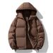 Unisex Thermal Hooded Jacket – Slim-Fit Puffer Coat With Hidden Pockets (S-3XL, 7 Colors, 200g Polyester Fill)_viptrois.com