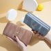 Wallet Card Cases Ladies Wallet Long New Swan Thermoplastic Hot Stamping Wave Pattern Fashion Large Capacity Double Zipper Clutch Bag_viptrois.com
