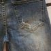 Men's Clothing Retro Ripped Denim Shorts Loose Straight ShortsThin Mid Length Pants_viptrois.com