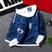 Men's Clothing Hooded Denim Jacket For Men Trendy Casual All Match Tops Spring And Autumn Couple Fake Two Piece Jacket_viptrois.com