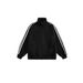 CT American Style Three-Stripes Stand Collar Jacket For Men, Autumn Trendy Loose Double-Headed Zipper Jacket, Couple's_viptrois.com
