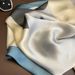 2023 New Korean Colored Scarf Women's Korean Edition Art Fashion Decoration Ins Style Scarf 90cm Large Square Scarf_viptrois.com