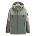 Men's 3-In-1 Waterproof Down Jacket With Graphene Technology, White Duck Feather, Winter Outdoor Thermal Coat For Hiking & Commuting_viptrois.com