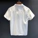 Summer Short-sleeve Shirt, Slim Fit, Diagonal Stripe Print, Slightly Stretchy, Light Business Casual Men's Shirt_viptrois.com
