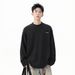 Winter Sweater Men's Loose Crew Neck Bottoming Shirt Without Hat Long Sleeve Autumn And Winter Warm Boys' Outer Top_viptrois.com