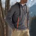 Cross-Border New Autumn Winter Men's Fleece-Lined Casual European Size Fashion Hoodie Zipper Multi-Pocket Pullover_viptrois.com