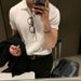 Men's Clothing Summer Men's Knitted Short Sleeved Polo Shirt Slim Pure Color Ice Silk Lapel T Shirt_viptrois.com