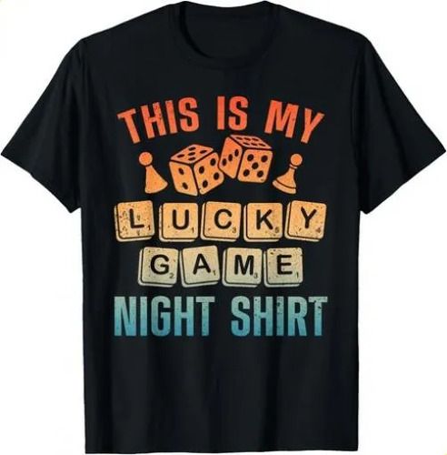 2026 T-shirtcool Board Games For Men Women Lucky Game Night Gamin_viptrois.com