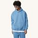 Oversized Fleece-Lined Hoodie, Drop Shoulder Unisex Streetwear Pullover For Winter, Cozy Soft Brushed Interior Hooded Sweatshirt_viptrois.com