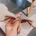 Personalized small frame glasses, women's fashionable rectangular sunglasses, trendy and high-end, men's sunglasses_viptrois.com
