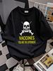 Anti Mandatory Vaccine Or Vax Experiment T-Shirt Designer Clothes Versatile Homme Soft Streetwear Top For Everyday Wear Summer Stylish Slightly_viptrois.com