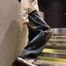 Washed Embroidered Jeans Men's 2025 New Spring And Autumn Season American High Street Retro Old High Street Wide-leg Trousers_viptrois.com