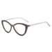 Ultra Light Diamond Studded Sexy Cat Eye Plain Glasses Style Makeup Free Artifact Anti Blue Light Glasses Slimming Eye Protection_viptrois.com