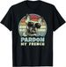 T-shirtpardon My - 2026 Retro Funny Frenchie _ French Bull_viptrois.com