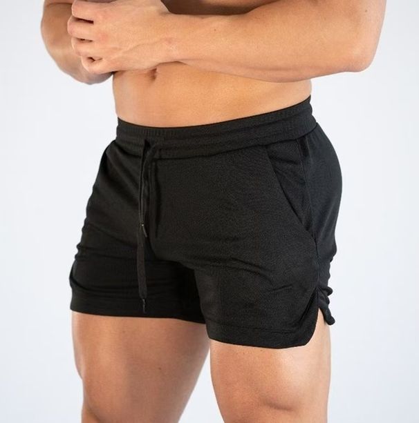 Men's Fitness Sports Shorts Men's Running Fitness Training Quick Dry Beach Pants_viptrois.com