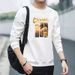 China-Chic Weiyi 2024 New Spring And Autumn Black Guofeng Round Neck Trendy Top Men's Long Sleeve Upper Garment_viptrois.com