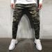 Men's Clothing Camouflage Overalls Multi Pocket Small Feet Elastic Slim Fashion Jeans_viptrois.com