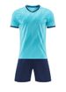 Men's Clothing football uniform sportswear suit football team uniform children's adult competition uniform short-sleeved training suit_viptrois.com