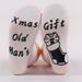 Christmas socks for men and women monogram non-slip mid-tube floor socks_viptrois.com