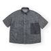Men's Clothing Casual Shirt Old Washed Retro Fashion Workwear Short Sleeved Shirt_viptrois.com