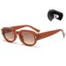 Men's Sunglasses Jelly Color Oval Sunglasses For Women, High End Retro Square Small Frame Fashion Anti UV Sunglasses For Men_viptrois.com