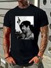 Saddam Hussein With Gun Shirt , Saddam Hussein Photo T-shirt All Sizes Homme Fashion Breathable Designer Clothes Soft Stylish Graphic Streetwear_viptrois.com