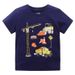 Mother & Kids Sports Boy T Shirt Short Sleeve Summer 2025 Children Cartoon Baby Cotton Top Summer Boy Top Short Sleeve_viptrois.com