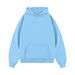 Men's Clothing Pullover Warm Sweatshirt Unisex Couple Hooded Sweatshirt Soft Fleece Pullover Cozy Loungewear Oversized Casual Hoodie For Men Women_viptrois.com