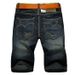 Men's Clothing Mainly Promote Running Volume Denim 5 Point Pants Large Size Men's Shorts Jeans Fat Guy_viptrois.com