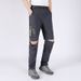 Men's Clothing Outdoor Casual Quick-drying Pants Stretch Two-piece Pants Men's Removable Hiking Climbing Pants _viptrois.com