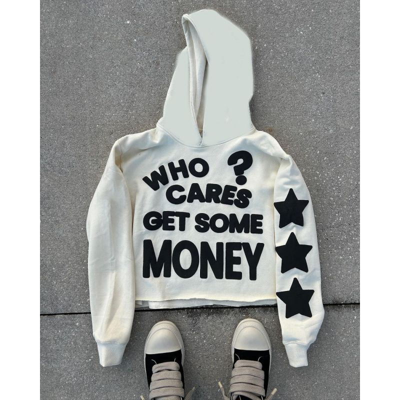 Men's Clothing Y2K Retro Streetwear Hoodie With 3D Foam Print - Oversized Pullover Sweatshirt For Women & Men - Trendy Unisex Fashion_viptrois.com
