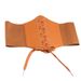 Summer retro fashion tight-fitting wide girdle women's elastic elastic belt with palace belt _viptrois.com