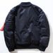 Unisex MA-1 Bomber Jacket – Retro Aviator Style With Stand Collar & Multiple Pockets, Streetwear Essential_viptrois.com